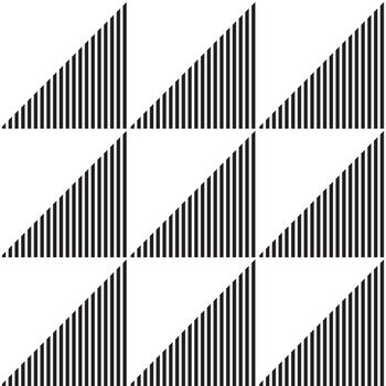 Vector geometric seamless pattern. Universal repeating abstract shape in black and white. Modern universal background design