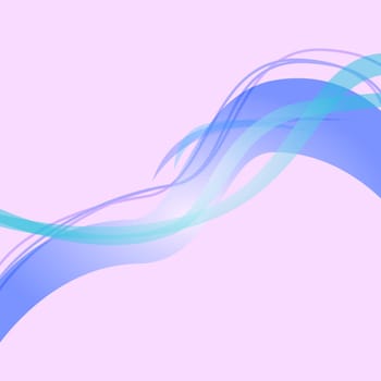 Beautiful abstract fantasy background with transparency and gradients for designers.