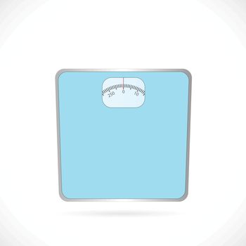Illustration of a weighing scale isolated on a white background.
