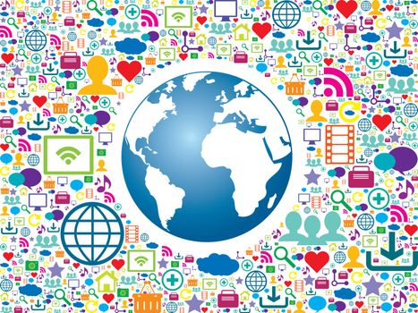 Communication in social media na increasing globalization of the world economy