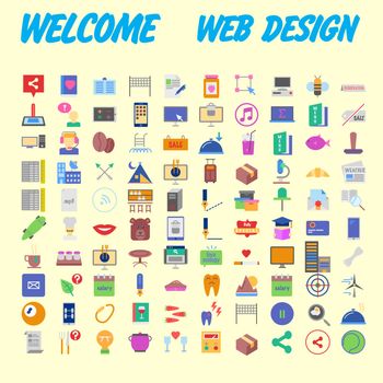 Set vector line icons in flat design with elements for mobile concepts and web apps. Collection modern infographic logo and pictogram. Vector illustration