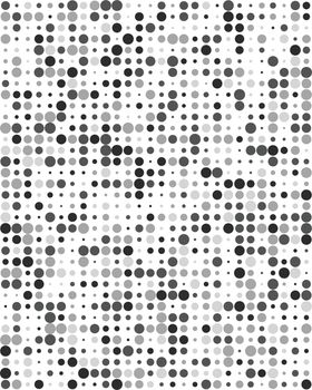 Seamless vector pattern with gray dots, background