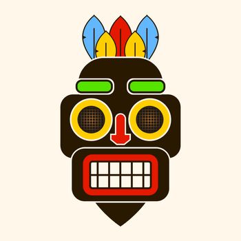 Mask Idol Icon. Cartoon Of Mask Idol Vector Icon For Web Design