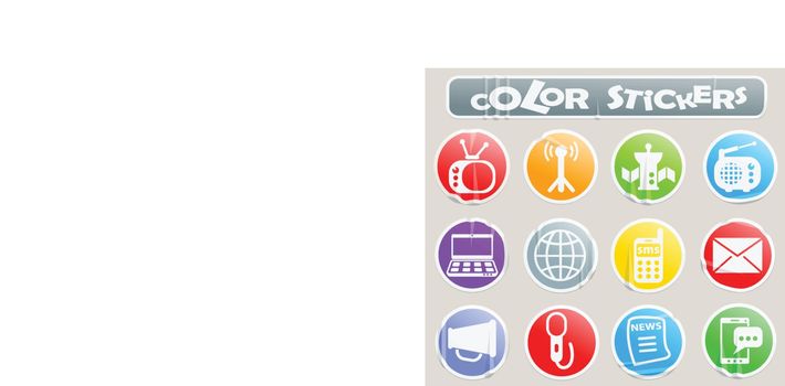 media professional web icons for your design
