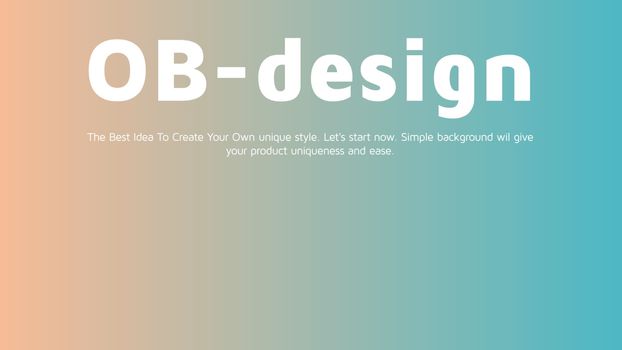 Abstract horizontal Landing page design. Universal Vector gradient background template for websites, apps
