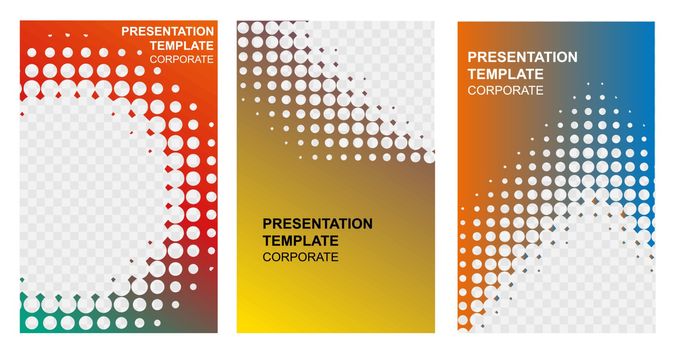 Construction roll up banners design templates set. Vertical banner for event with skyscrapers vector illustration on background