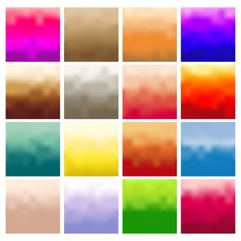 A set of abstract blur background for presentations, creativity, design brochures and websites