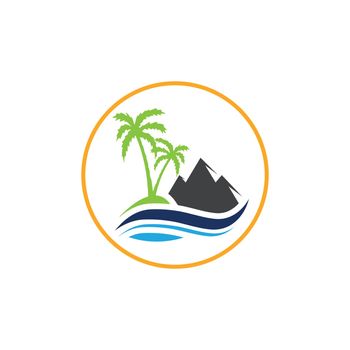 Travel Logo Design Template, airplane tickets, travel agencies logo