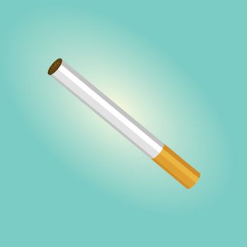 An illustration of a single cigarette