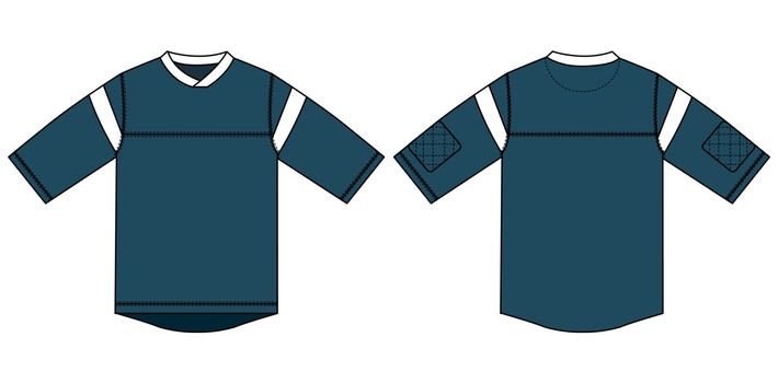 Hockey shirts vector illustration