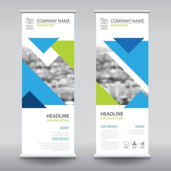 roll up business brochure flyer banner design vertical template vector, cover presentation abstract geometric background, modern publication x-banner and flag-banner