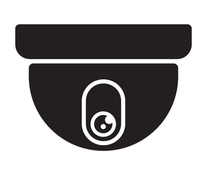 surveillance dome camera ( security camera) icon