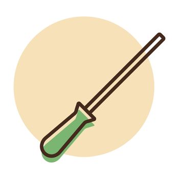 Knife sharpener vector icon. Kitchen appliances. Graph symbol for cooking web site design, logo, app, UI