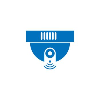 CCTV icon logo design vector template
