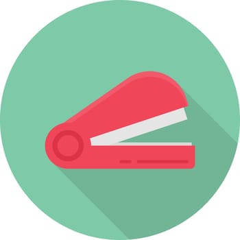 stapler vector colour flat icon