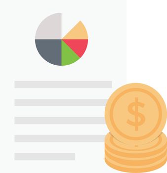 finance vector colour flat icon