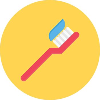 cleaning vector flat color icon