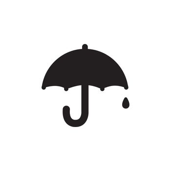 Weather icon vector illustration ( rain , rainy day )