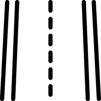 path vector thin line icon