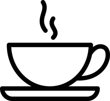 tea vector thin line icon