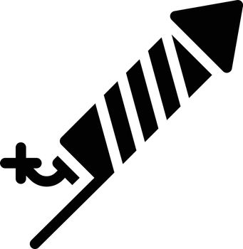 fair vector glyph flat icon