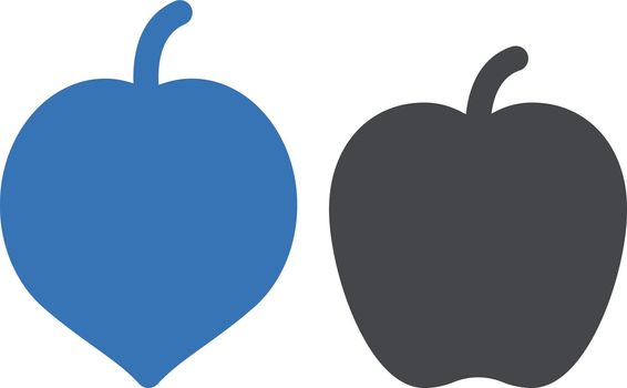 fruit diversity vector glyph colour icon
