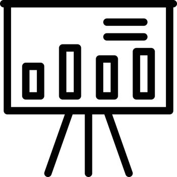 board vector thin line icon