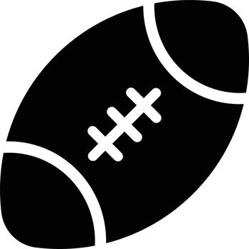 rugby vector glyph flat icon