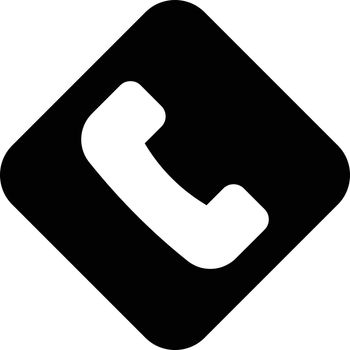 phone vector glyph flat icon