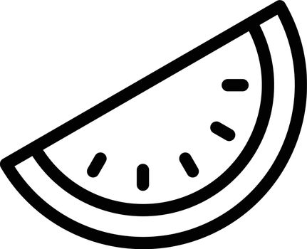 fruit vector thin line icon