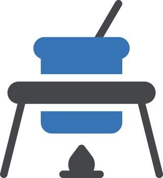 technology vector glyph colour icon