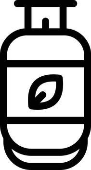 cylinder vector thin line icon