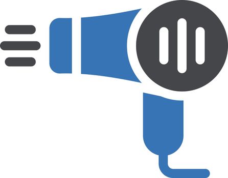 dryer vector glyph colour icon
