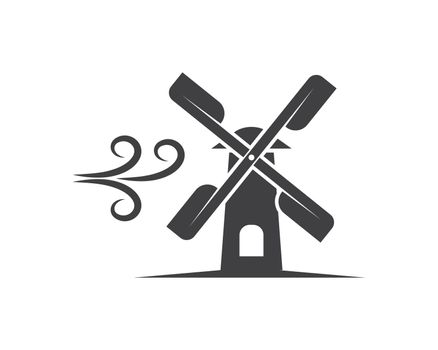 wind mill icon vector illustration design 