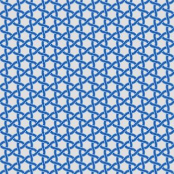 Vector design of interlaced lines to be used as a pattern, in blue, easy to change color.