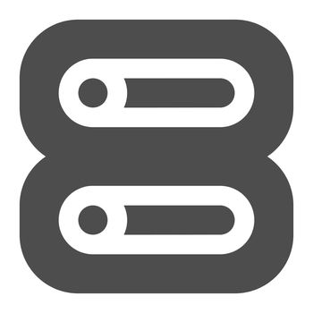 Switch icon design glyph style