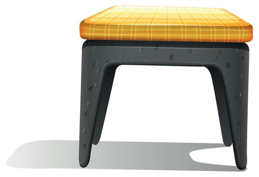Illustration of a furniture on a white background