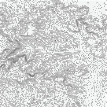 Topographic map background concept with space for your copy. Topo contour map background, vector