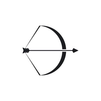 Archer logo vector icon illustration