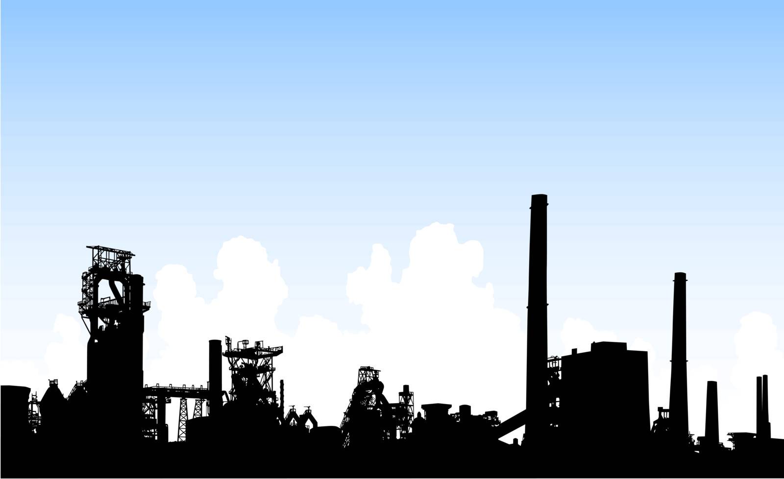 Industrial skyline by Tawng
