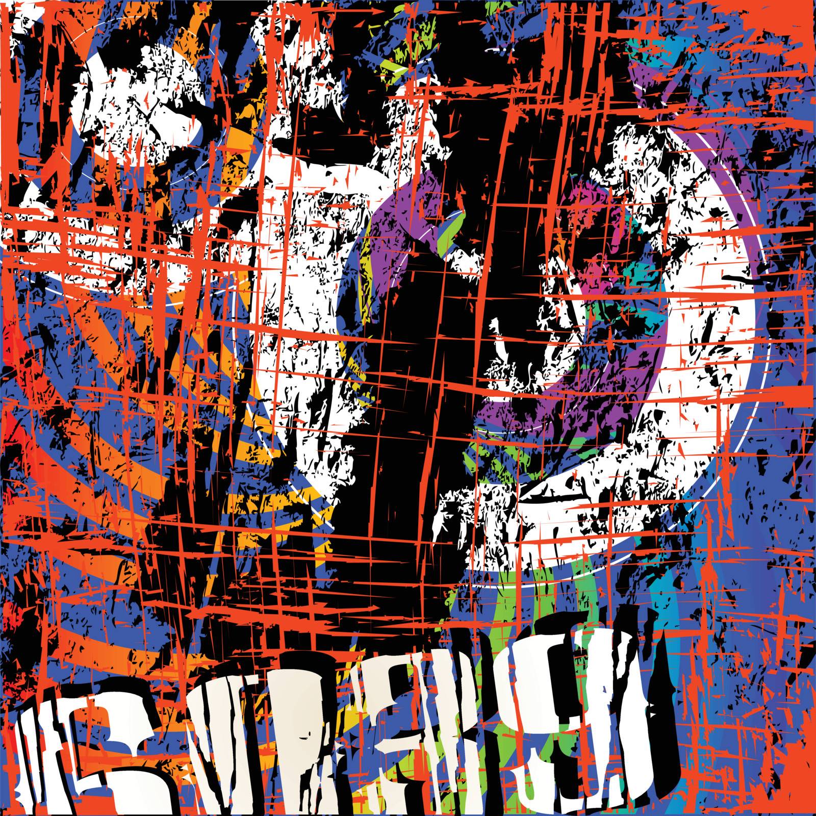 Grunge poster by Lirch
