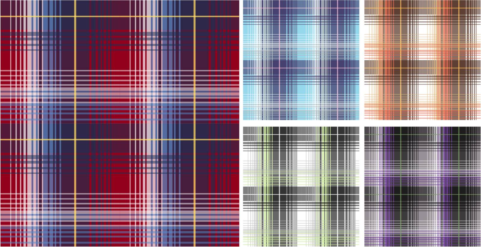 seamless check fabric pattern  by catchmybreath