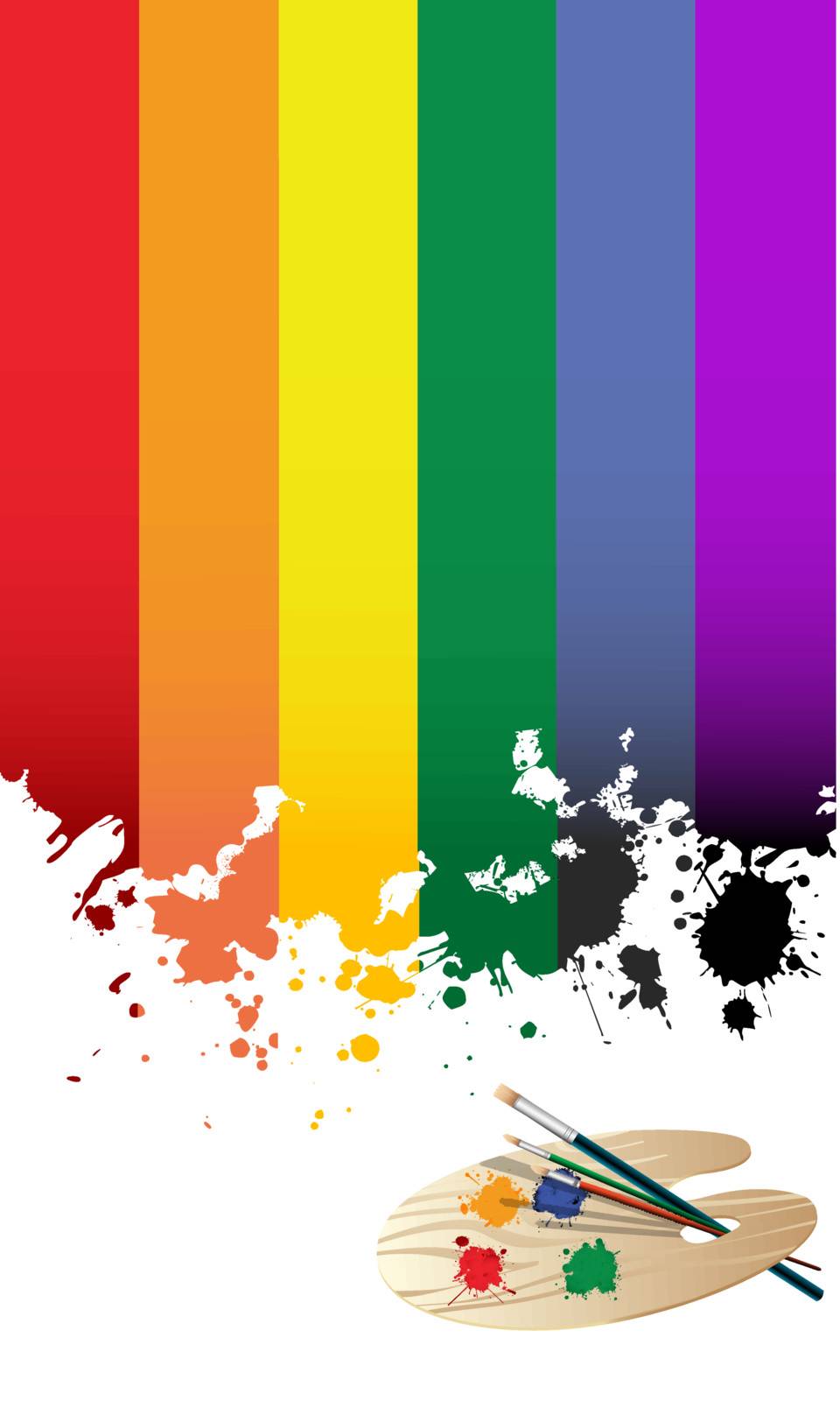 Rainbow flag by Lirch