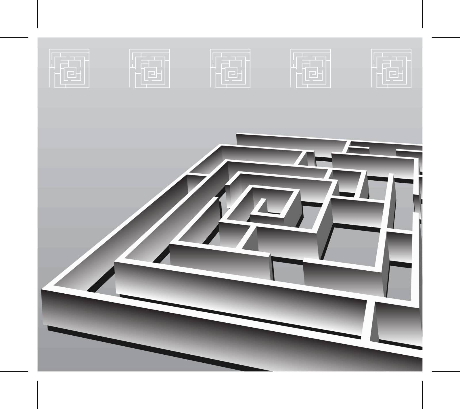 An image of a Square Maze.