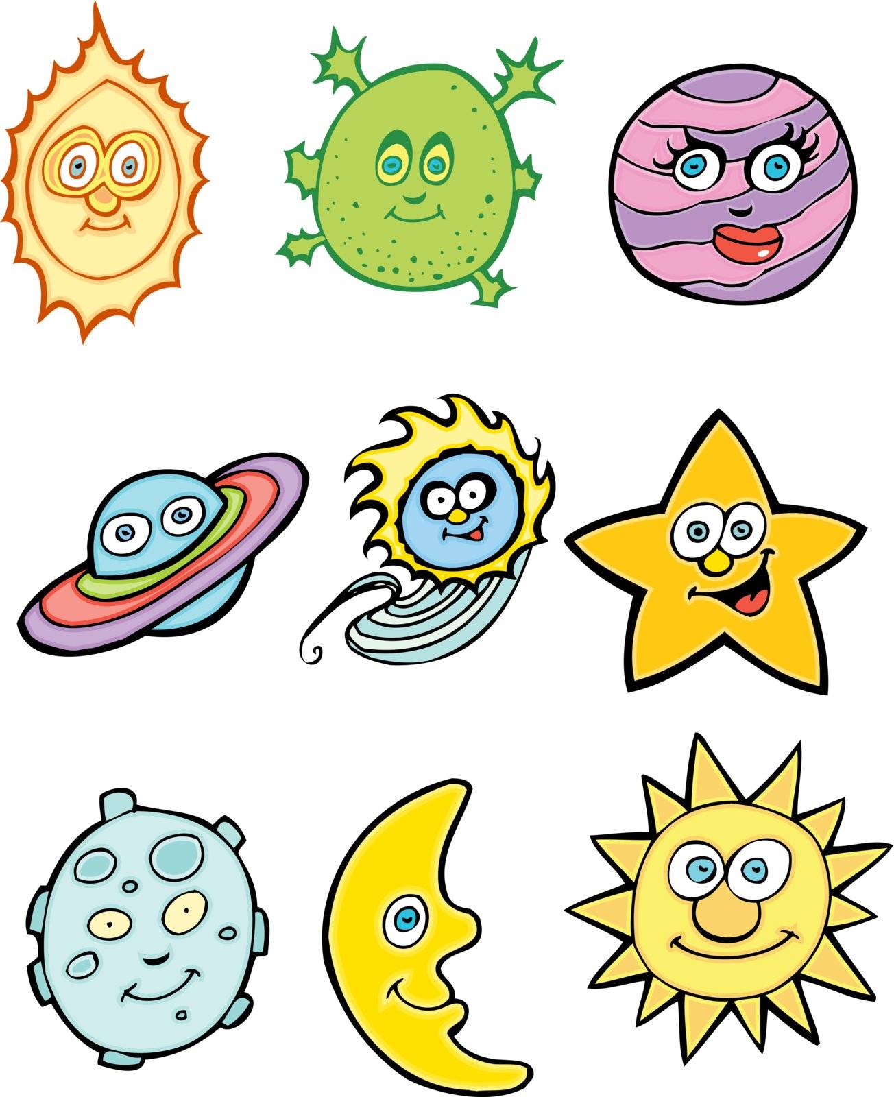 Astronomy Icons by cteconsulting