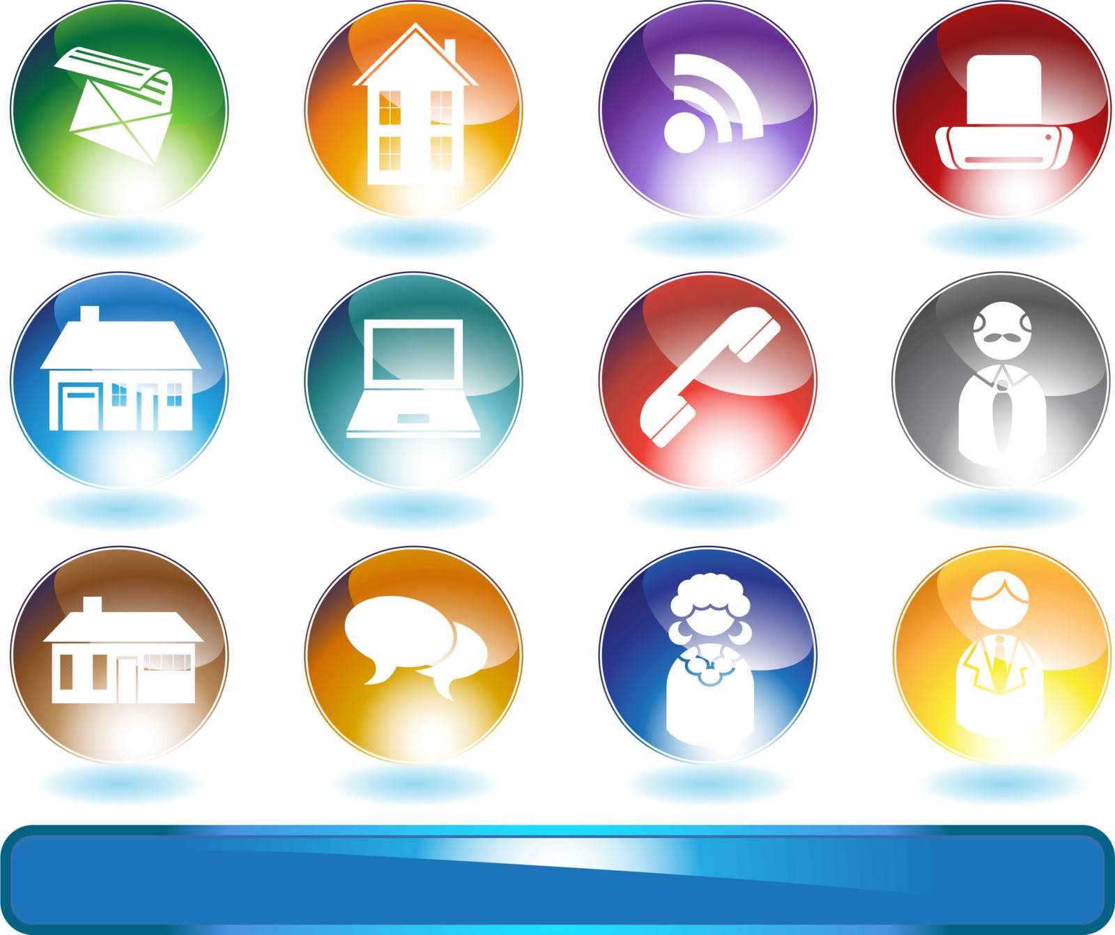 Housing Market Icons by cteconsulting