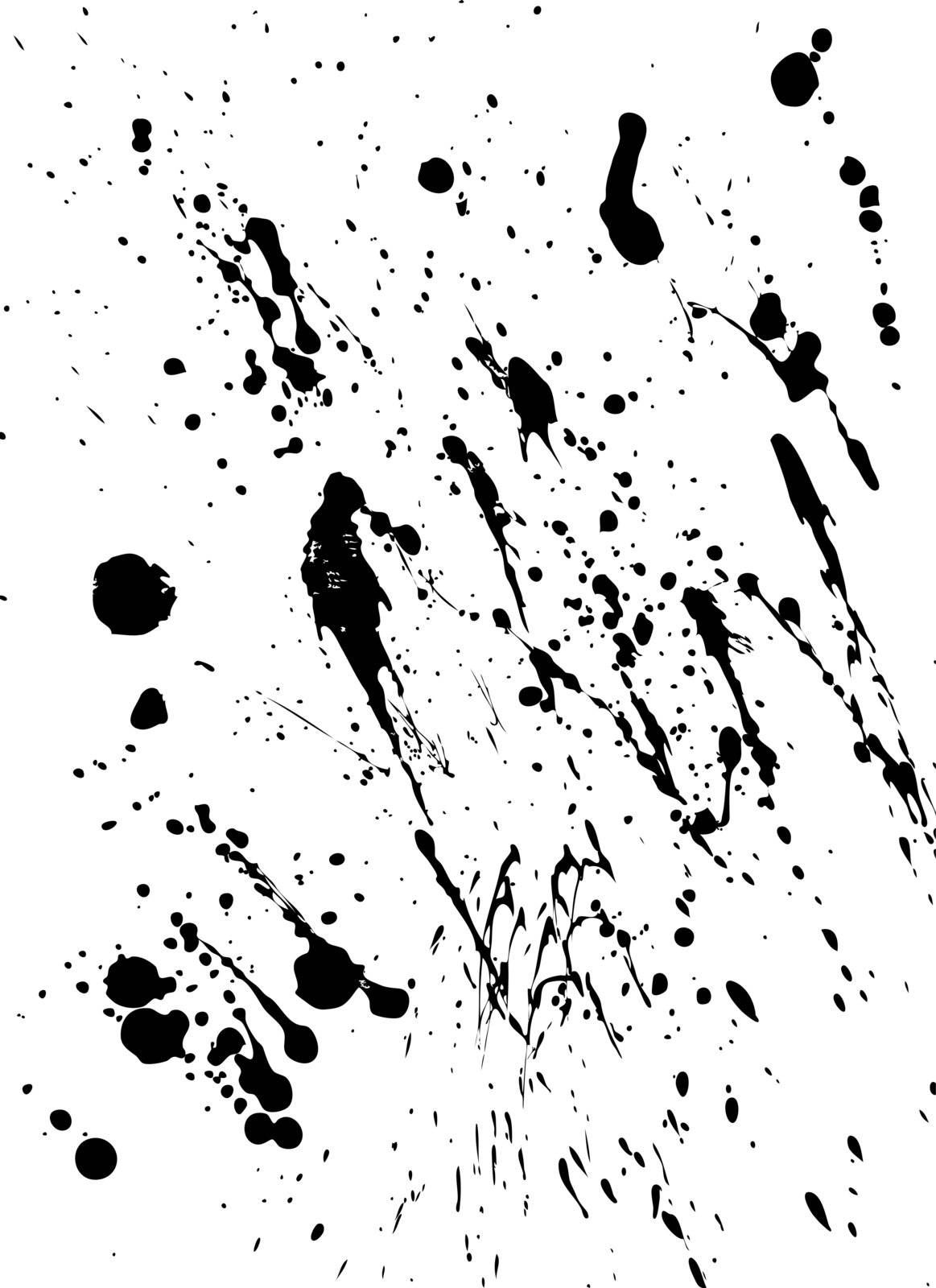An image of oil / paint splatter.