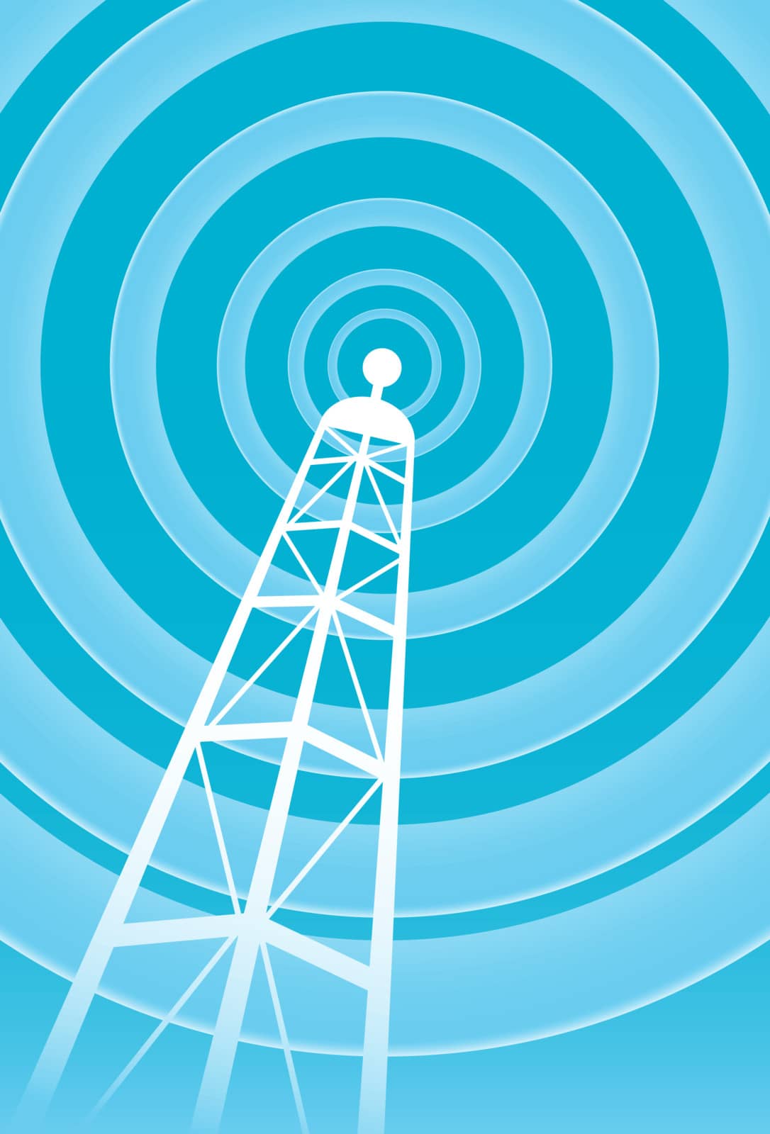 An image of a transmitting tower.
