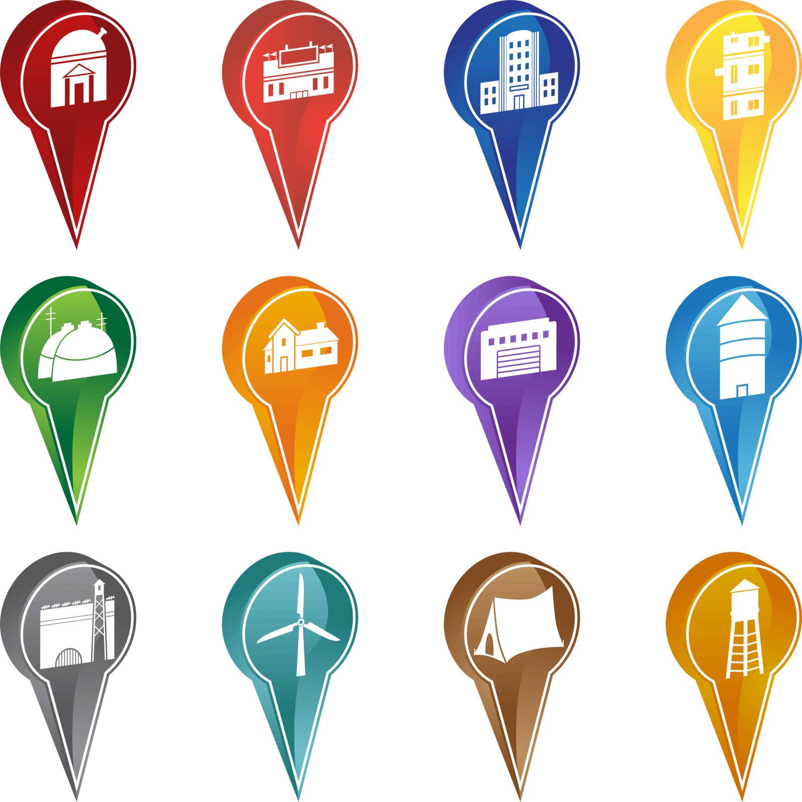 Building Marker Icons by cteconsulting