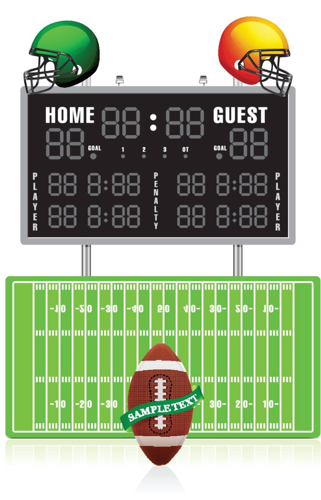 Home and Guest Scoreboard by sermax55